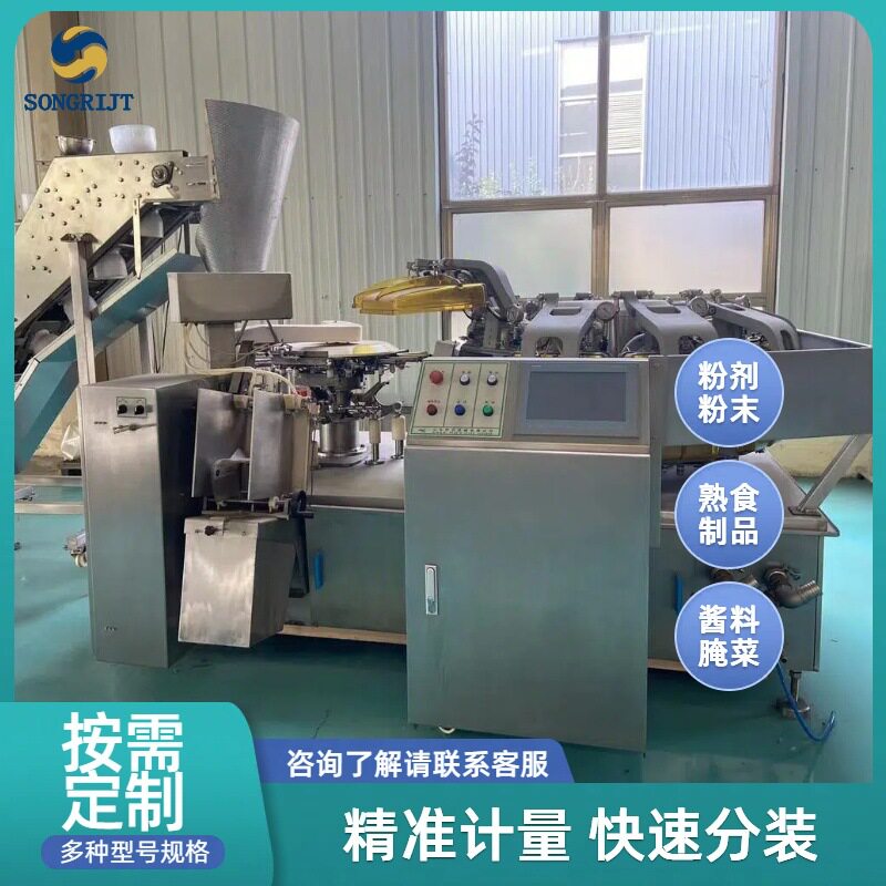 给袋式真空牛板筋包装机 预制袋香辣鱼丸包装机 全自动包装设备