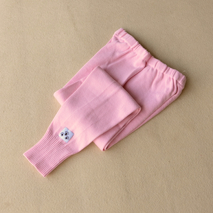 快活龙毛裤 儿童纯棉男童秋裤 中大童棉线裤宝宝女童保暖裤薄款