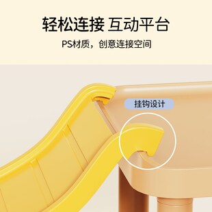 它适仓鼠彩虹爬梯金丝熊多居室平台楼梯透明家具玩具浴室造景用品