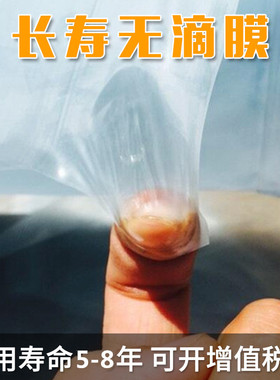 无滴膜蓝色大棚膜透明加厚塑料薄膜防水布塑料纸农用养殖保温棚膜