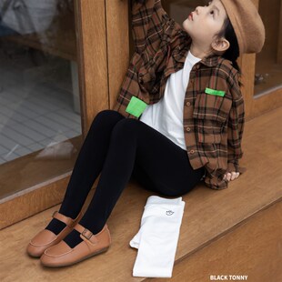 2023秋冬小黑托昵连裤袜儿童舞蹈袜小黑托尼加绒加厚打底连裤袜子