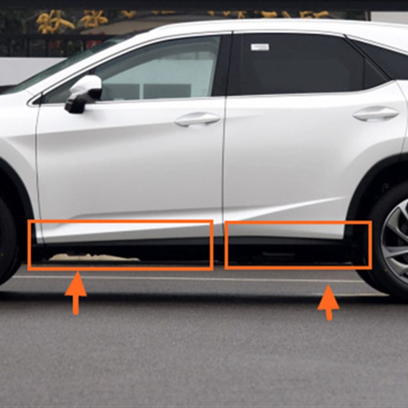 16 17 18款RX200T RX300 RX450h车门防撞饰板 防擦条 车门下饰板