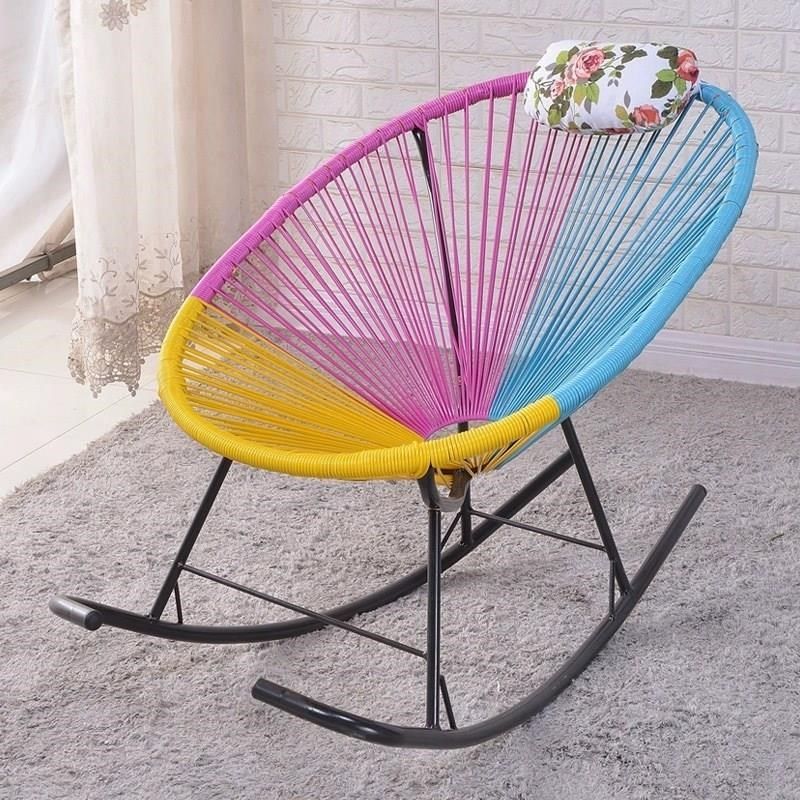 网红摇摇椅家用休闲懒人沙发三角椅成人午睡椅懒人彩色逍遥藤椅,商业/办公家具,商用休闲沙发,淘宝优惠券,粉丝福利购,淘宝优惠卷