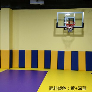 墙贴篮球馆体育馆体能馆柱子墙体软包保护垫防撞墙垫防撞软包墙垫