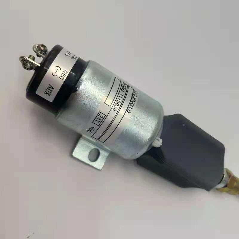 挖配挖土机配件熄适用小松PC60/1机20/200土-6-7两插火开关电磁阀