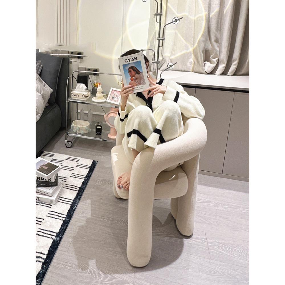 梳妆15418485台椅女生卧轻奢化衣妆凳子靠背甲家室用网红帽间美异