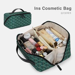大牌包202新款化妆包女便携式5大容量手提化安在宸妆品收纳袋行洗