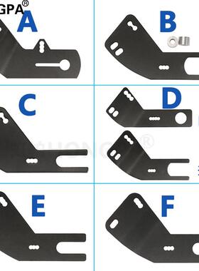 摩托挡泥挡水瓦泥盾大量板跑车排土除泥64301瓦改车装黑色后挡泥