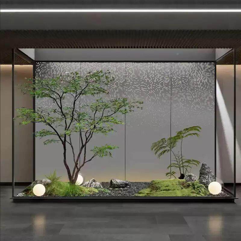 仿真绿植鸡爪假槭树景观鸡爪槭01枫造景橱窗商场酒店茶室仿生植套
