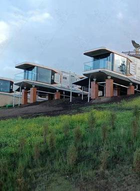 微度假综合体乡创驿站 宇宙主题航天科技感住宅 郊外静音归心书房