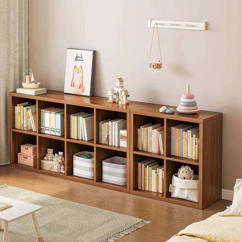 儿童书柜客厅靠墙矮柜置物柜落地学生收纳柜卧室组合格子柜储物柜,电子元器件市场,其它元器件,淘宝优惠券,粉丝福利购,淘宝优惠卷