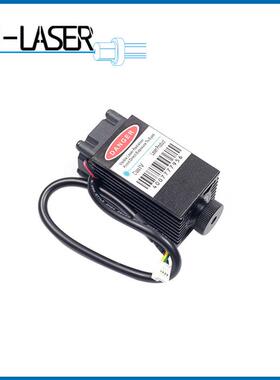 450nm1.6w蓝光激光雕刻模组12V可调焦雕刻激光器木板切割激光头
