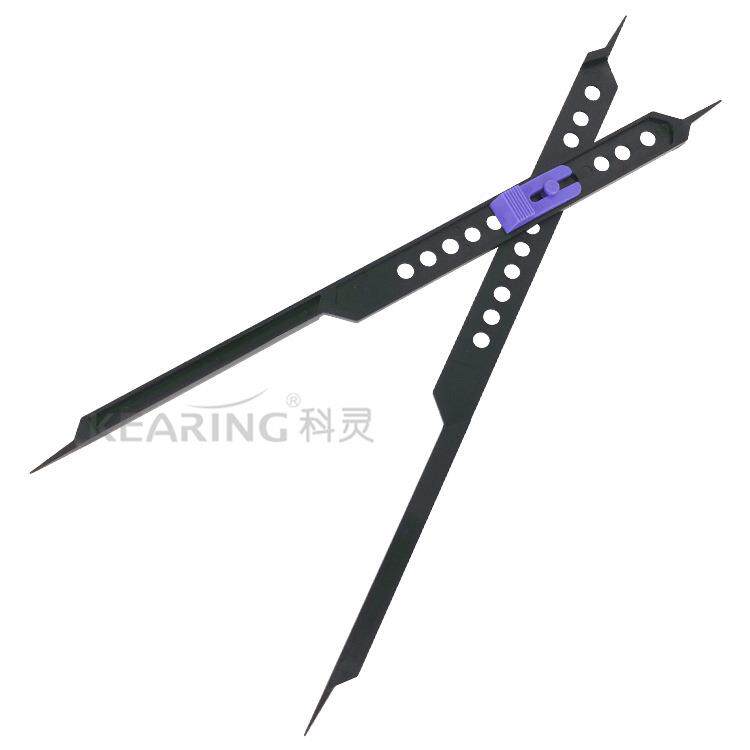 科灵圆尺服装美术设计DIY专用画规图尺尺多功圆规尺绘能图子比例