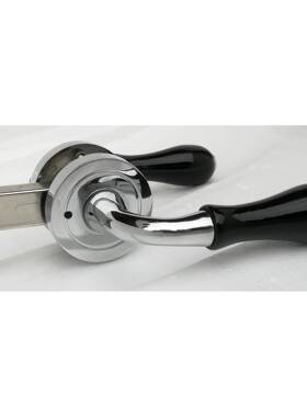 侧PL560202瓷把锁手锁木门锁卫生间双门锁房门锁whitedoor陶handl