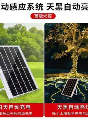 太阳太阳能供能供电系统广灯箱灯带12V243V6V光伏板太阳防能告灯