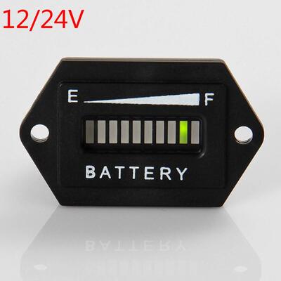 12/24V 铅蓄电池电量表，电量指示器 battery indicator BI001