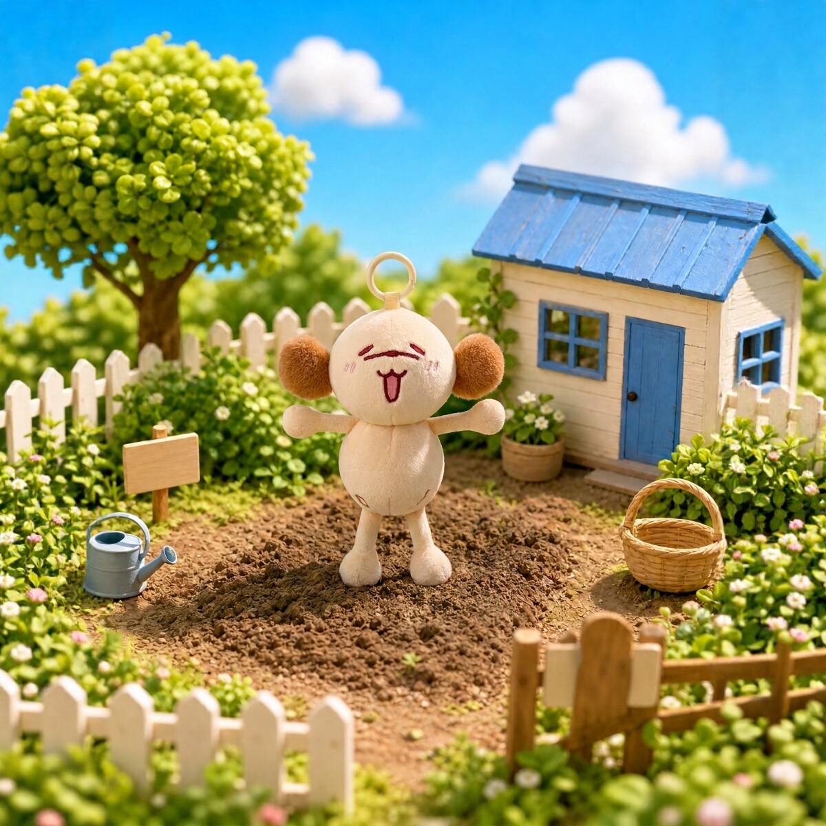 SCGstudios 花生狗系列原皮基础款毛绒可爱公仔玩偶挂件生日礼物