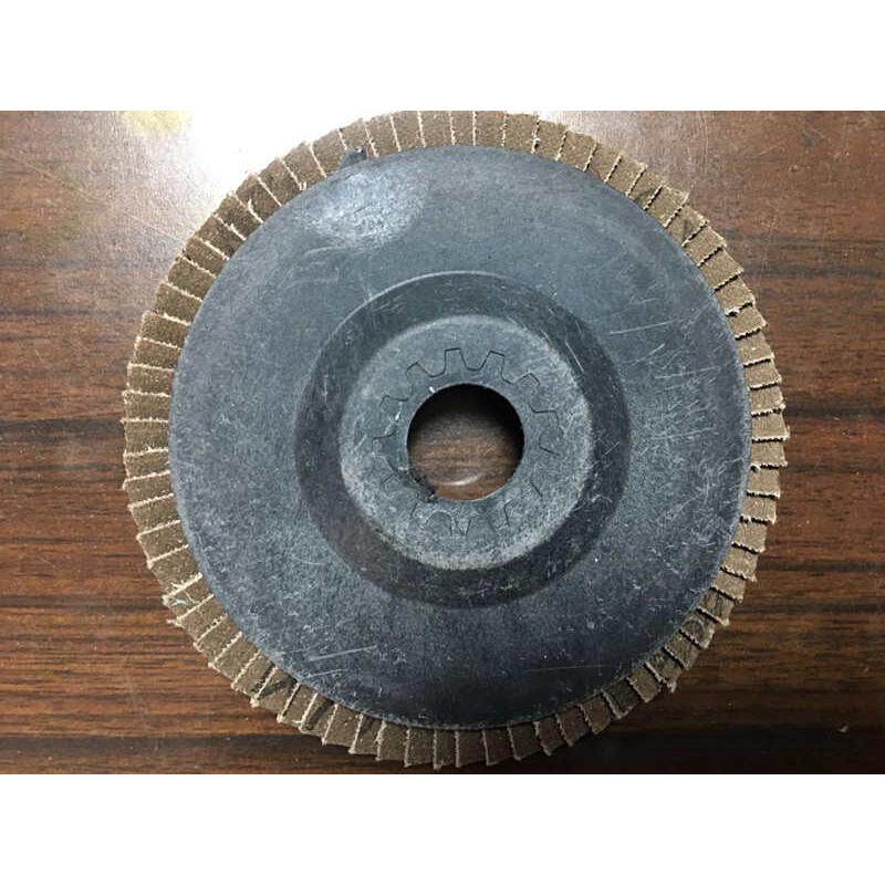 角磨机百叶片100百片不锈钢木工60叶轮打磨磨光砂纸片加厚抛光片