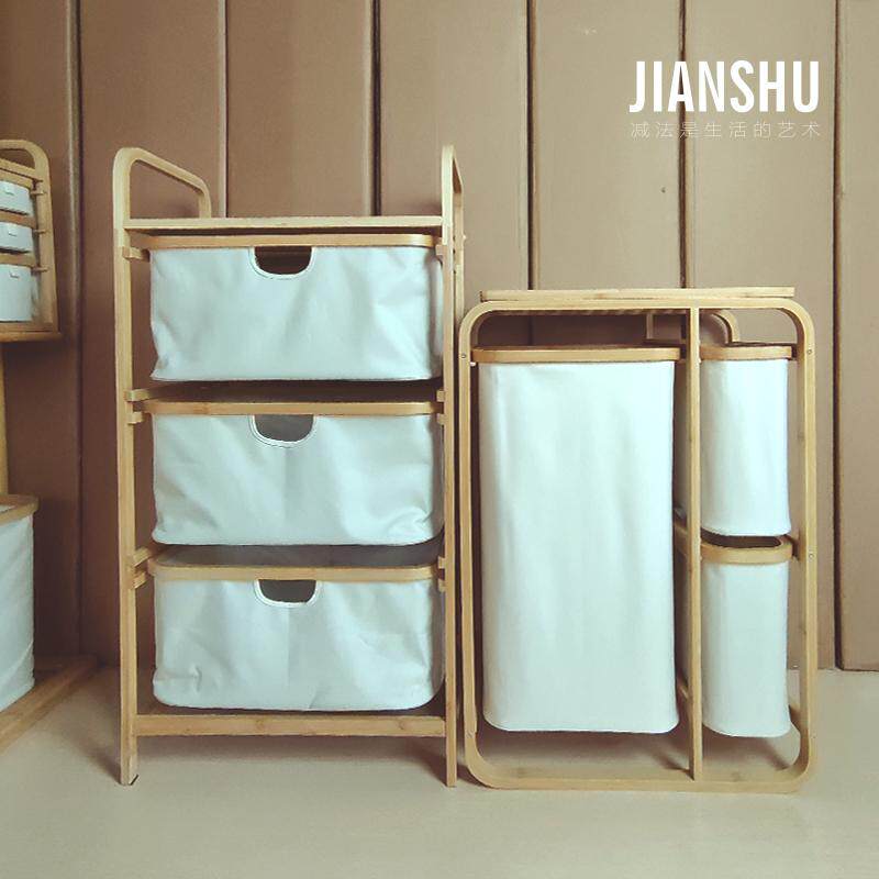卫生间置物架洗衣脏衣篓篮脏收纳衣服夹缝筐衣架神器放浴室衣落地