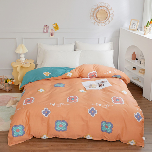 220x240 200x230 单件纯棉被套全棉斜纹双人被罩160x210 180x220