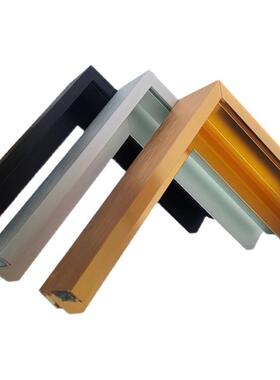 7L8K铝合金外画框中空立双层F769J6MT加约厚金属框实物画框装裱简