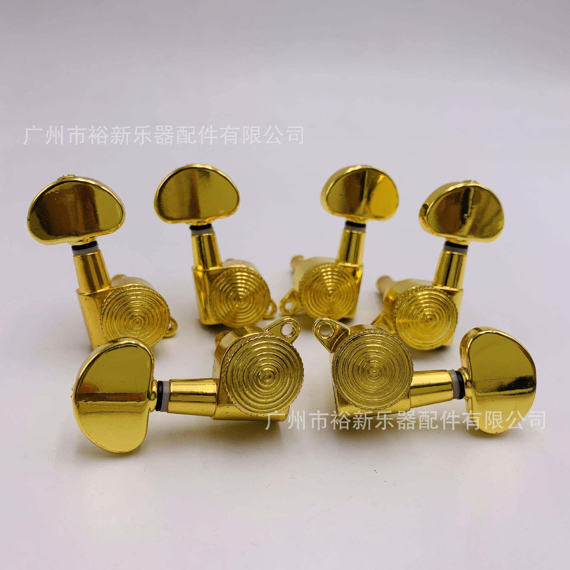 电木IGY吉半他配件旋准带锁全封闭吉他弦钮金属纹旋钮弦电轴螺锁