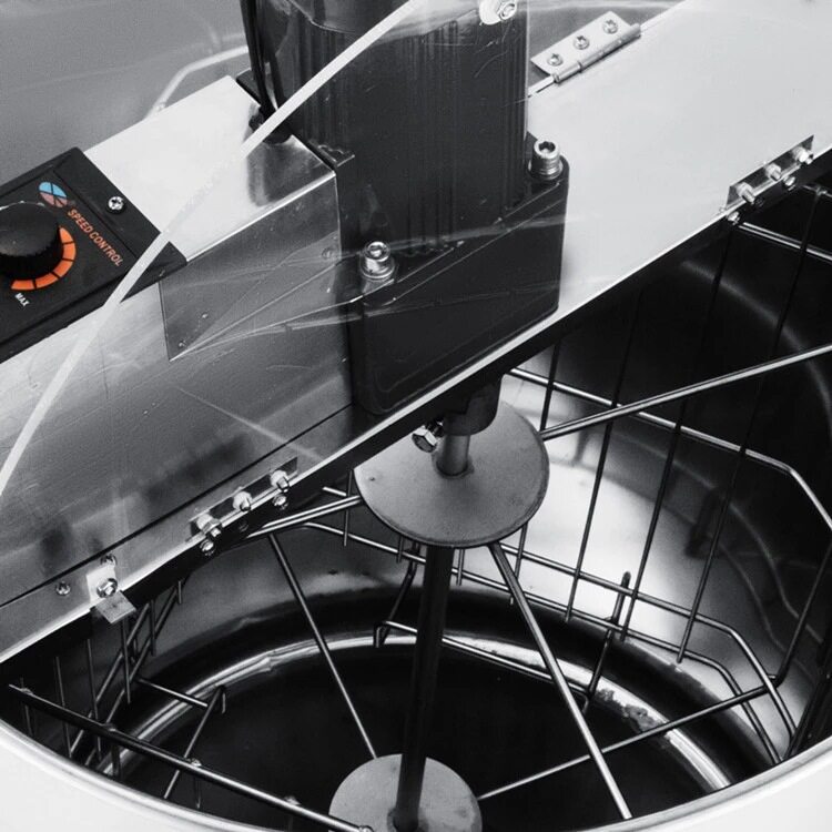 不锈钢4框电动摇蜜机 蜂蜜分离机 打糖机摇蜜桶 蜂蜜打蜜桶甩蜜机