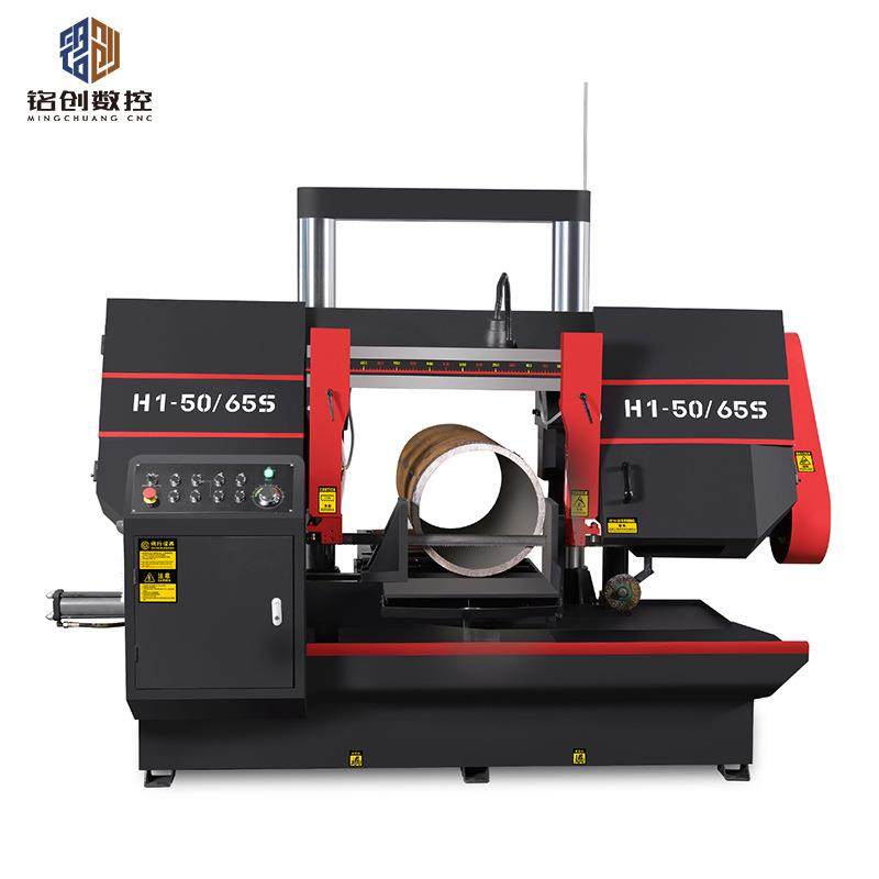 卧式金属带锯床双柱液压半自动锯床双钳口中间下锯可切断料,五金/工具,机床,淘宝优惠券,粉丝福利购,淘宝优惠卷