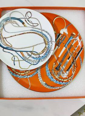 早北欧陶瓷菜盘西餐盘披萨盘权牛排盘子杖系列餐具餐盘FRD骨圆平