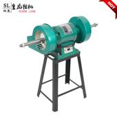 皇龙用多功锈能台式 单打磨机抛光机电动多功能除拉丝砂轮机 370W