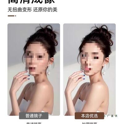 美式全穿衣镜21697子复古服装店大落镜地家用女生卧室玻璃身高镜