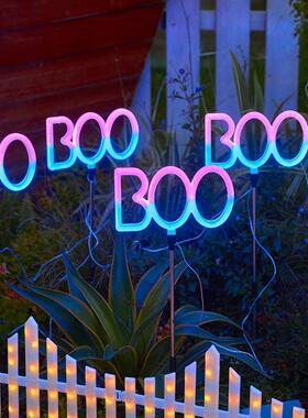 布万圣节户外草园坪灯庭院别墅花装饰防62441雨夜灯小院子置草地