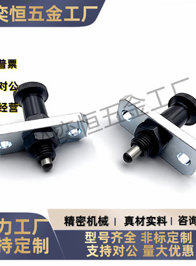 法兰型旋钮柱塞 ZAB78/ZAB79- M8A M10A M12A M16A 现货 工厂直发