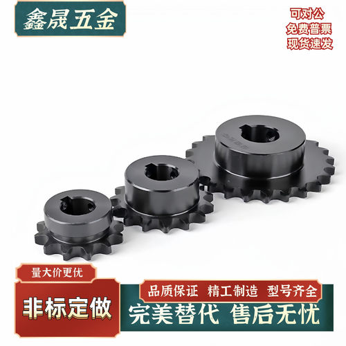 40齿成品孔  45钢链轮 SPB/VLY01-06B3分9 11 2 3 4 5 6 7 8 9-20