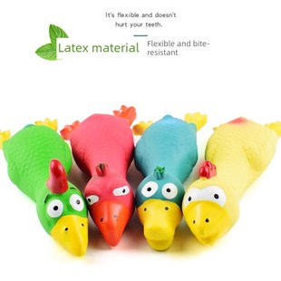 采购产品吉娃娃的特殊尖叫鸡玩具鸡,会发出声音,奇怪的尖叫,战斗