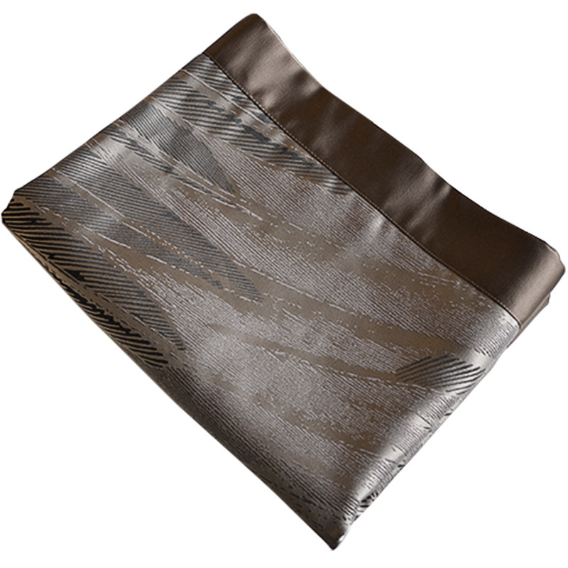 欧式简约床旗床尾巾样板间餐桌旗茶几布艺鞋柜旗桌旗北欧轻奢风格