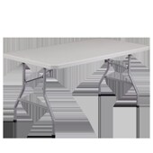 折叠桌子简易家用吃饭桌户外摆摊桌椅便携式 长方形餐桌电脑小书桌