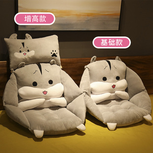 椅子坐垫办公室久坐靠背靠垫一体超软电脑椅屁股全包连体加厚宿舍