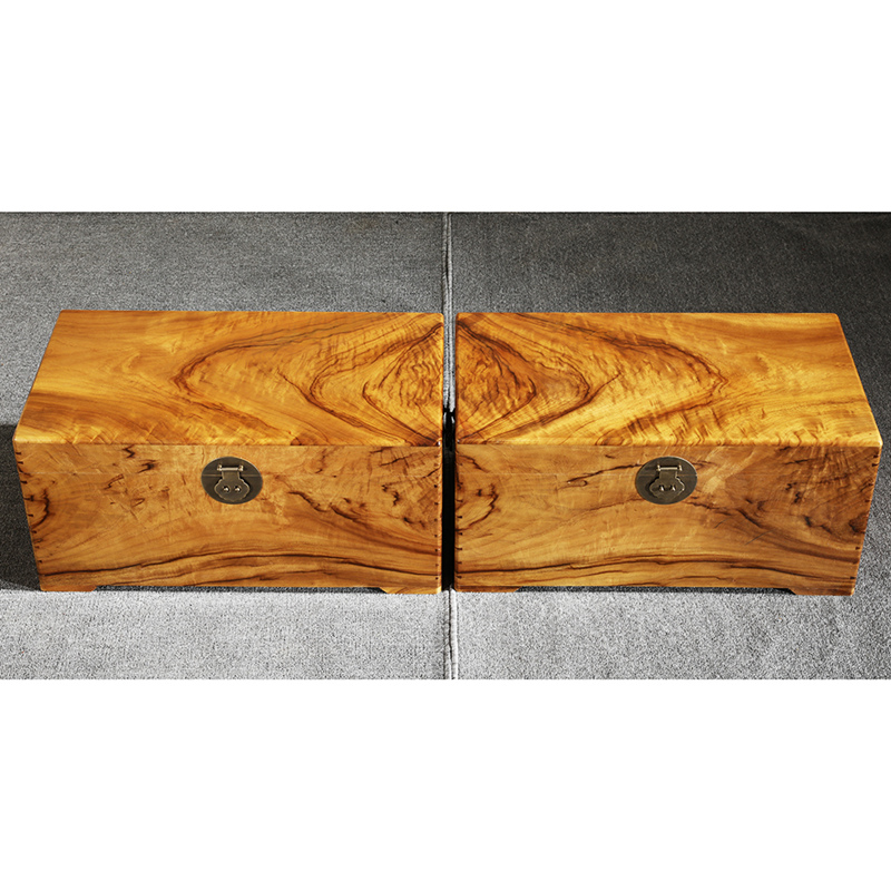 香樟木箱子樟树箱老红樟木红樟整板箱收藏字画收纳箱防虫防蛀防潮