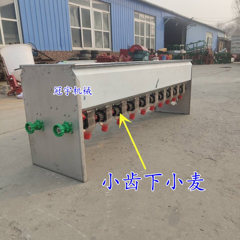 播种机电动施肥箱全不锈钢大小箱小麦播种撒肥一体箱旋耕机装使用