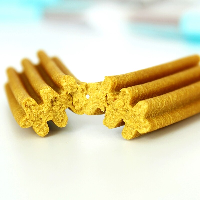昵趣狗狗零食泰迪博美宠物狗咬胶除口臭洁齿骨金毛幼犬磨牙棒耐咬