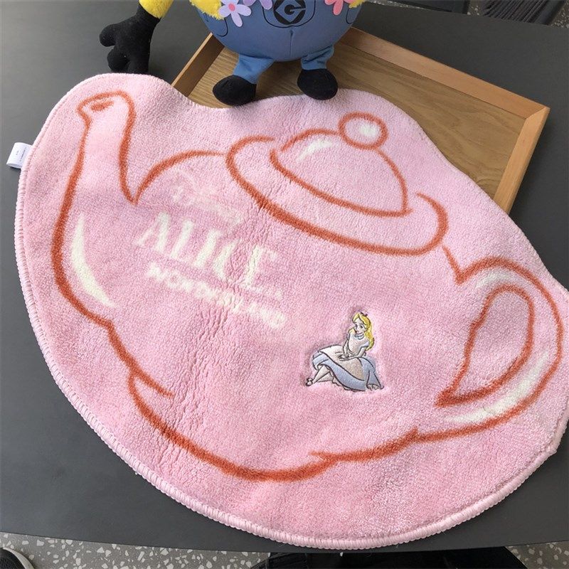 原d 迪s尼可爱卡通爱丽丝梦游仙境居家浴室儿童房防滑地毯 床边毯,居家布艺,床边毯,淘宝优惠券,粉丝福利购,淘宝优惠卷