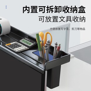 显示器上方置物架电脑增高架顶部支架屏幕显示屏隐形收纳架托架子