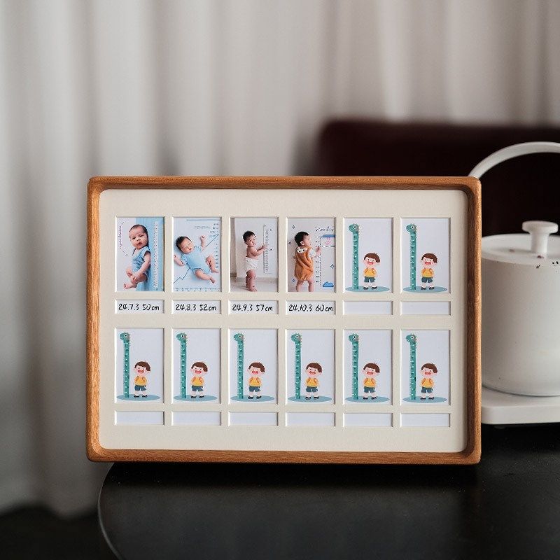 儿童成长记录相框摆台定制洗照片记录宝宝身高照片打印高级感挂墙,家居饰品,相框/画框,淘宝优惠券,粉丝福利购,淘宝优惠卷