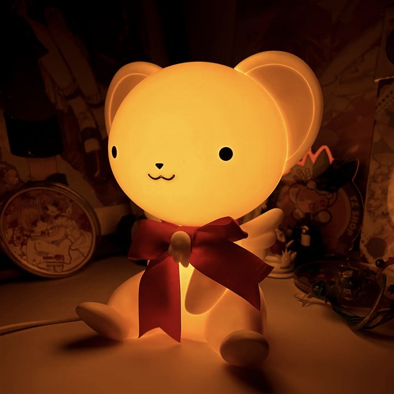 魔法少女樱小可小夜灯卡通护眼卧室睡眠台灯可爱生日礼物动漫周边