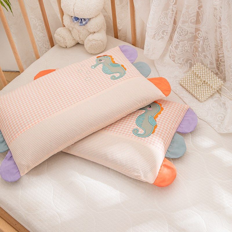 荞麦壳儿童枕头3到6岁以上幼儿园宝宝专用全荞麦学生枕芯四季通用