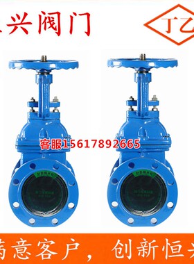 Z41X-10/16明杆弹性座封闸阀 软密封闸阀DN50 65 80 100 150 200
