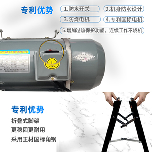 电动石磨豆浆机家用小型商用肠粉打米浆机芝麻酱豆腐机干湿磨浆机