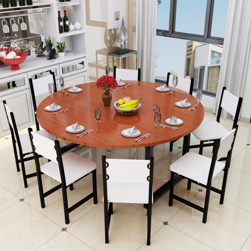 定做木板圆桌面板多功能餐桌面板圆形茶几家用圆形桌子简易边几面