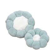 加厚猫屋 保暖泰迪小型犬狗窝猫垫半封闭式 花朵猫窝四季 通用冬季